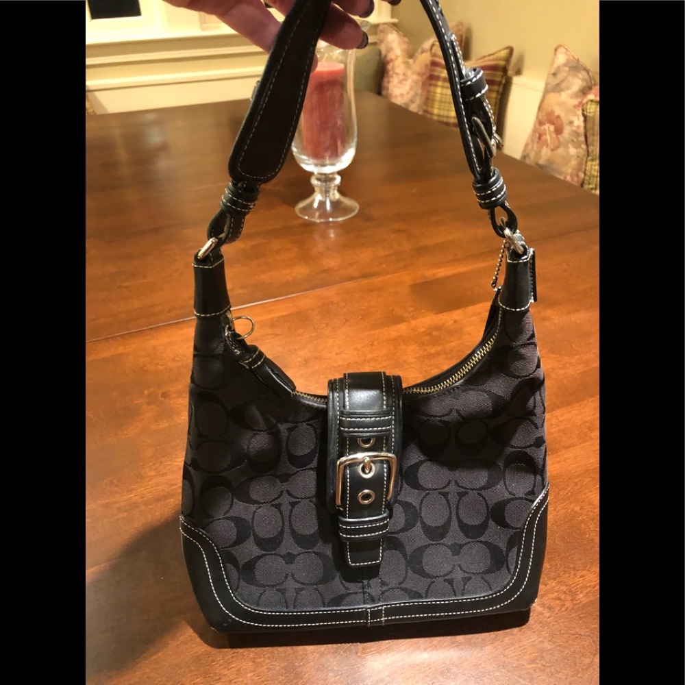 Black coach bag